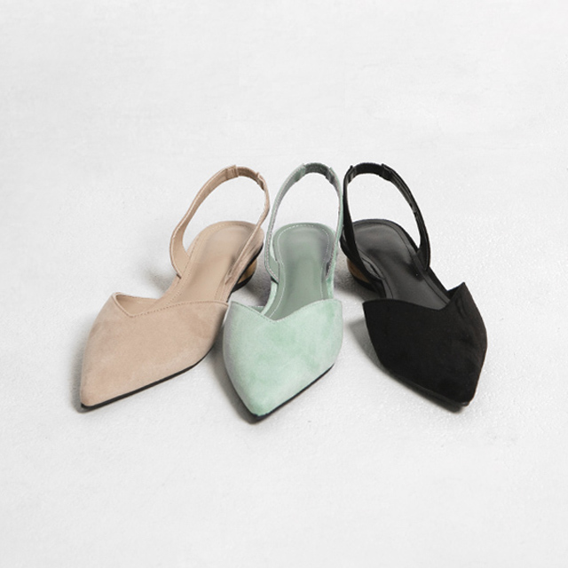 (SH-2941)Colored slim toe sandals