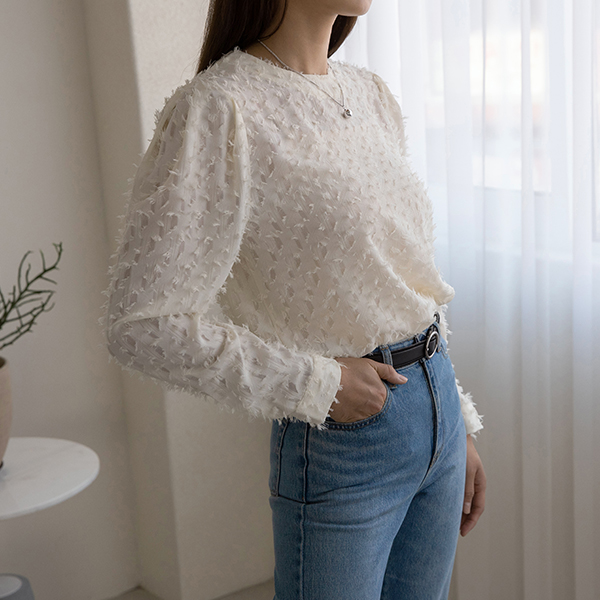 (BL-3634)Special Volume Blouse