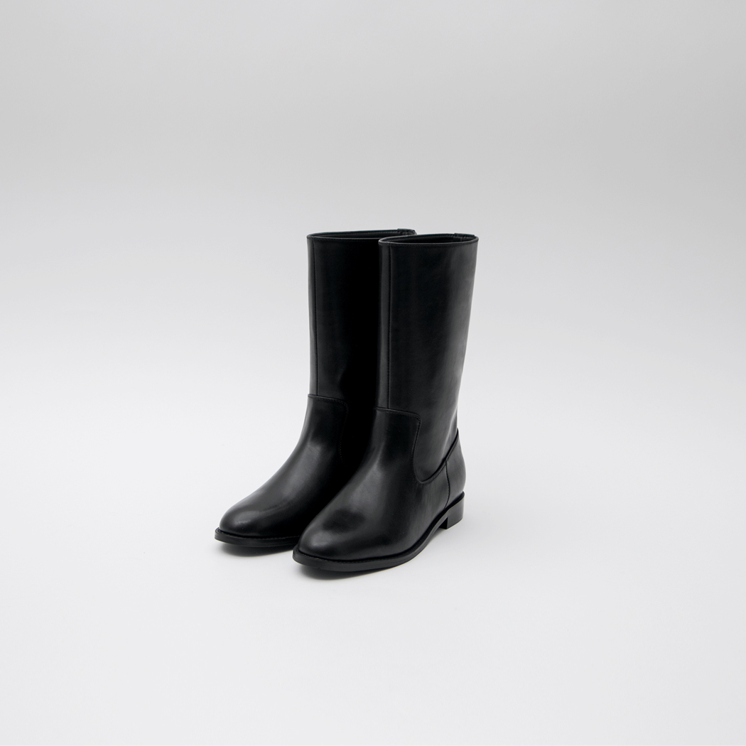 (SH-3408)Classic round middle boots