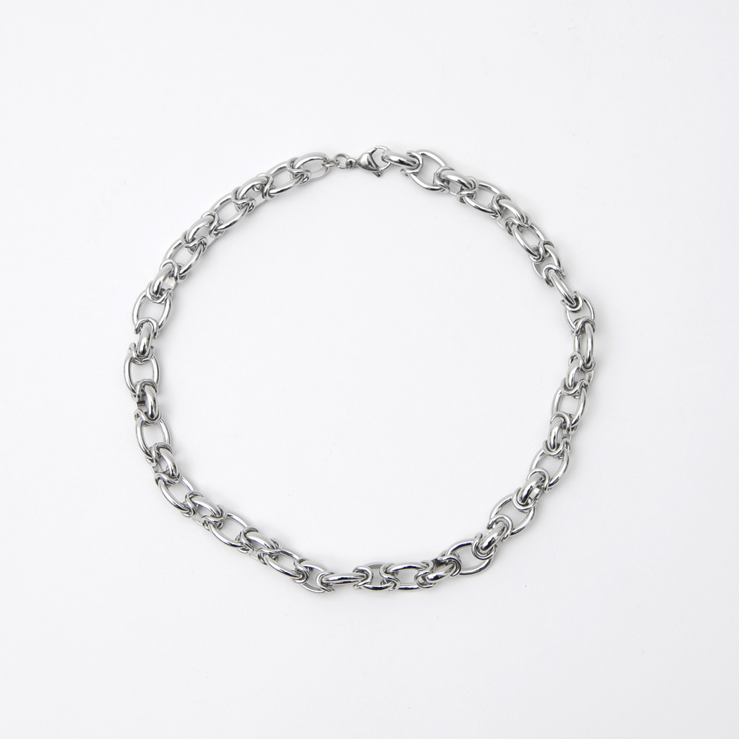 (N-854)BOLD CHAIN NECKLACE