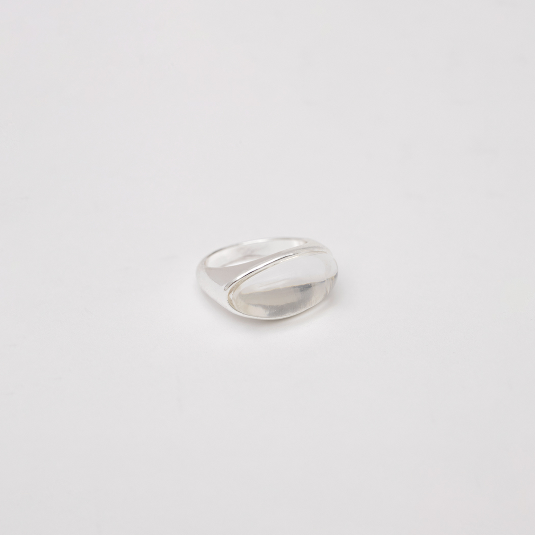 (R-397)PURE SILVER RING