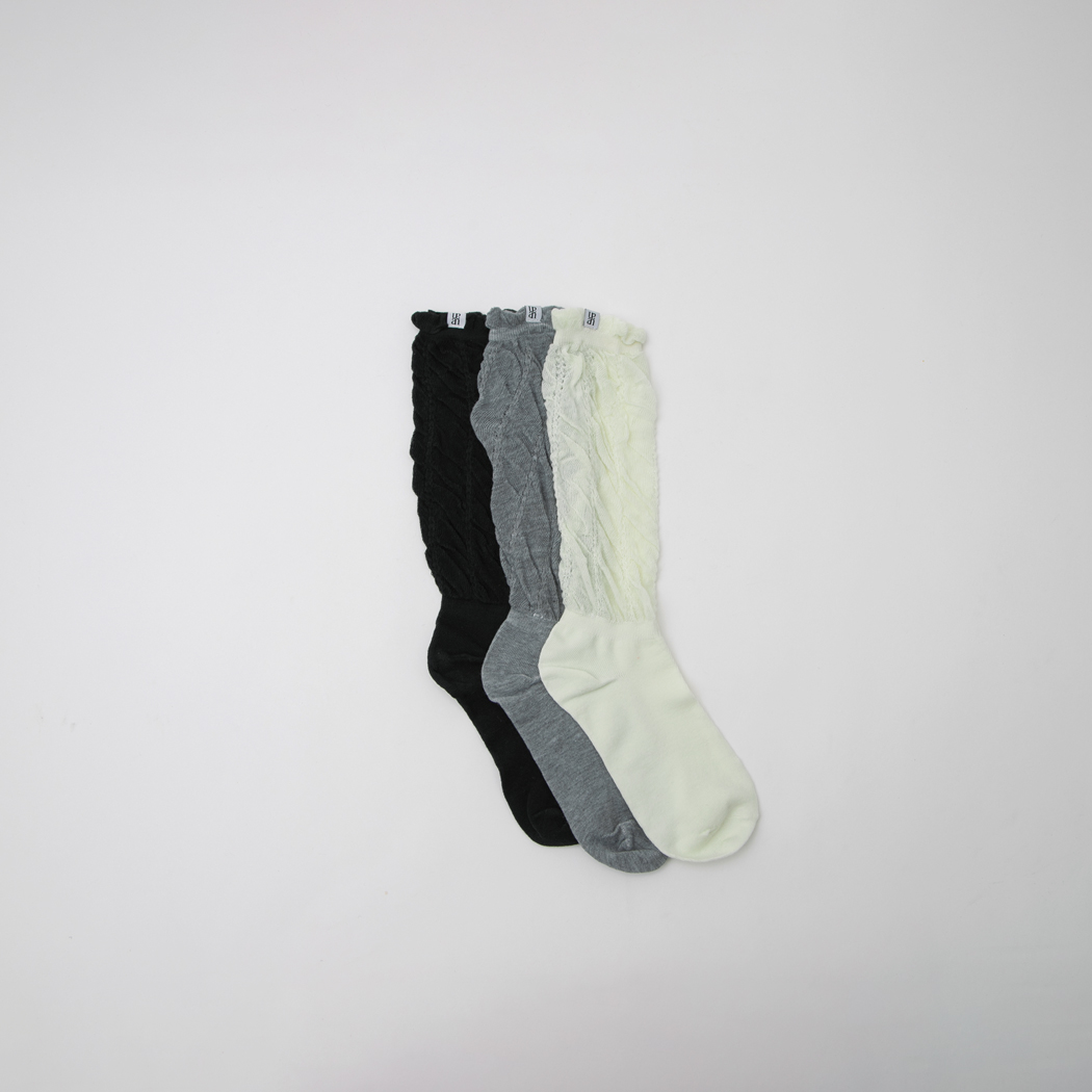 (SC-0035)SHIRRING LOOSE SOCKS