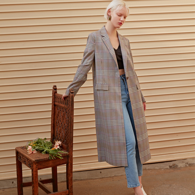 (CT-1071) Check Overfit Coat