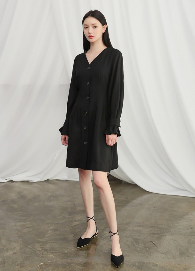 (CT-1062)Classic Belted Trench Coat S Korea