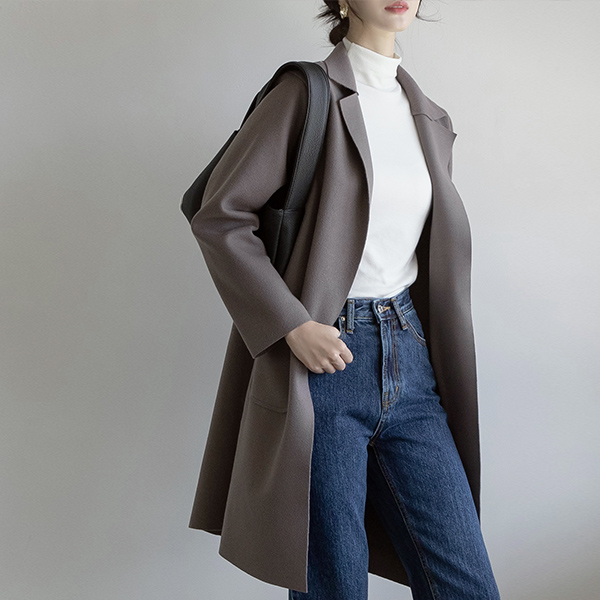 (CT-1153) Light Cutting Pocket Coat S