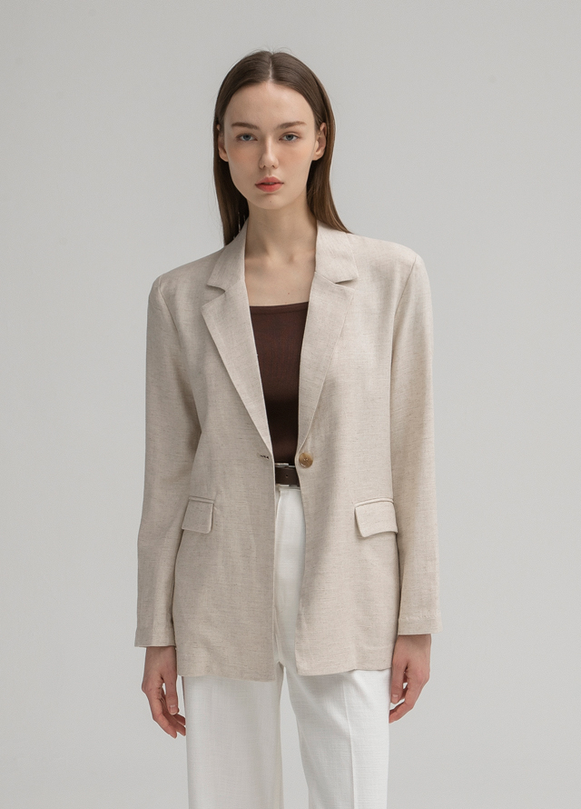 (PT-3607)Linen Set-up Shorts Pants Korea