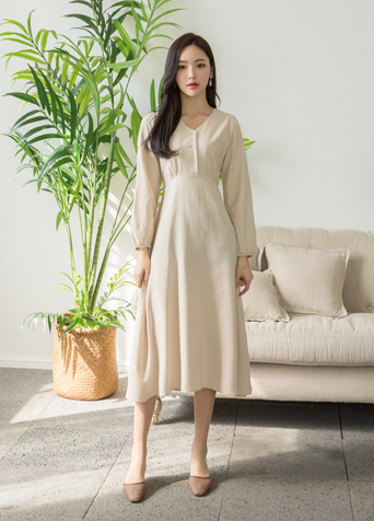 (JK-1938) Basic Linen Set-up Jacket Korea