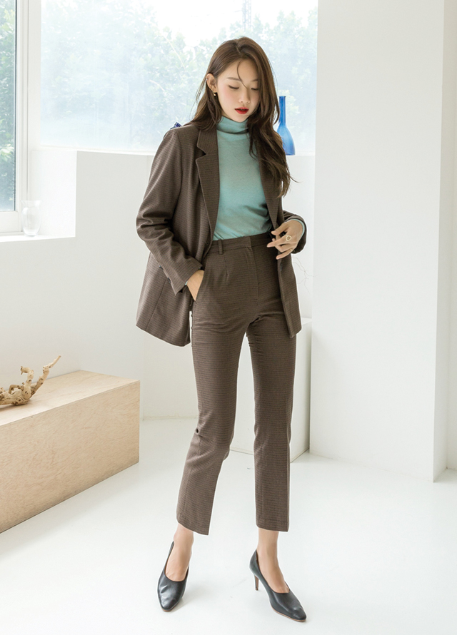 (OP-4750) Silky Layered Tee One Piece Set S Korea