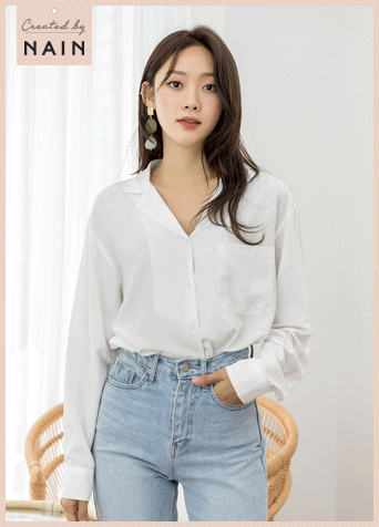 (CT-1153) Light Cutting Pocket Coat S Korea