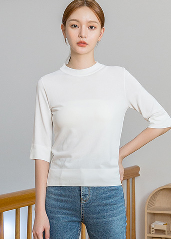 (JK-2035)Feminine Metal Tweed Jacket Korea