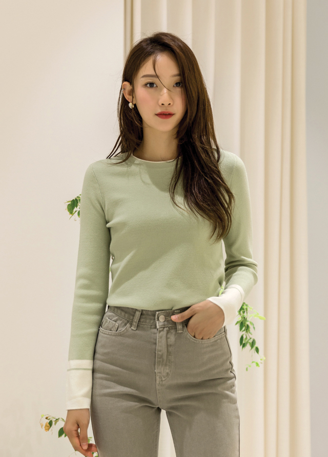 (CT-1004) Wool Check Trench Handmade Coat S Korea