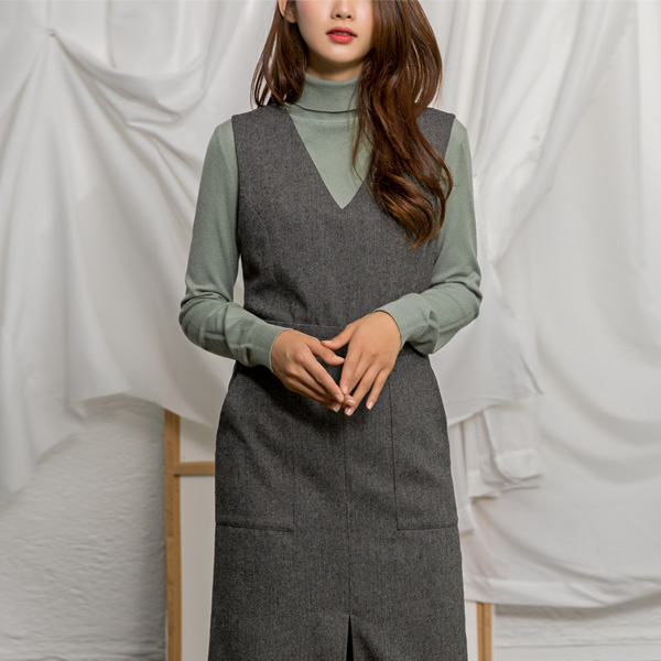 (OP-4674) Herringbone Layered One Piece