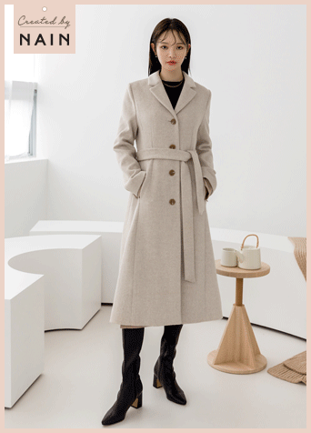 (T-4908)Setup sleeve unbalanced knit Korea