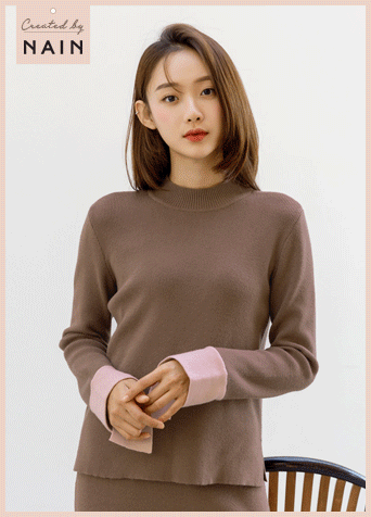 (CT-1220) Wool Flare Long Coat S Korea