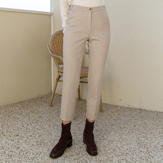 (PT-3943)N Signature PT014-Soft Touch Banding Slim Pants