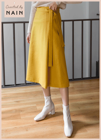 (T-5006) Pastel Color Round Knit Korea