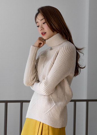 (SK-3545) Natural Feminine Full Skirt S Korea