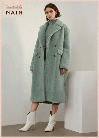 (PT-3844)Stitch Point Fleece Denim Pants Korea