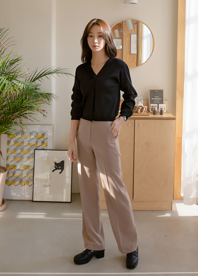 (CT-1218) Modern Open Classic Trench Coat S Korea