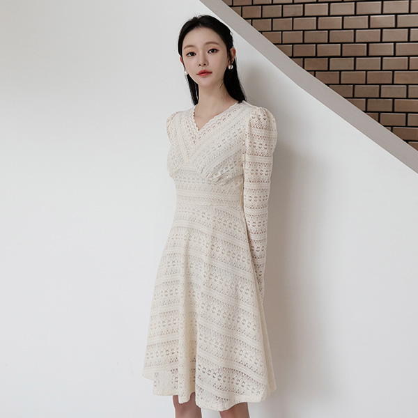 (OP-5011)Slim lace one piece