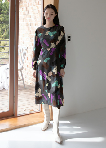 (CT-1218) Modern Open Classic Trench Coat S Korea