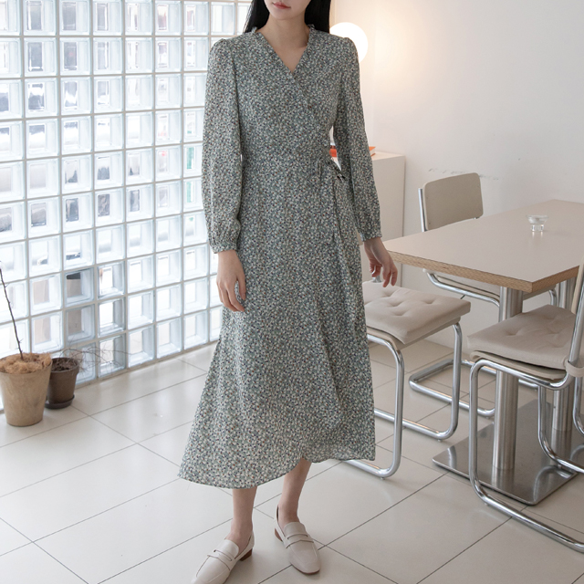 (OP-4825) Ruffle Point Wrap One Piece