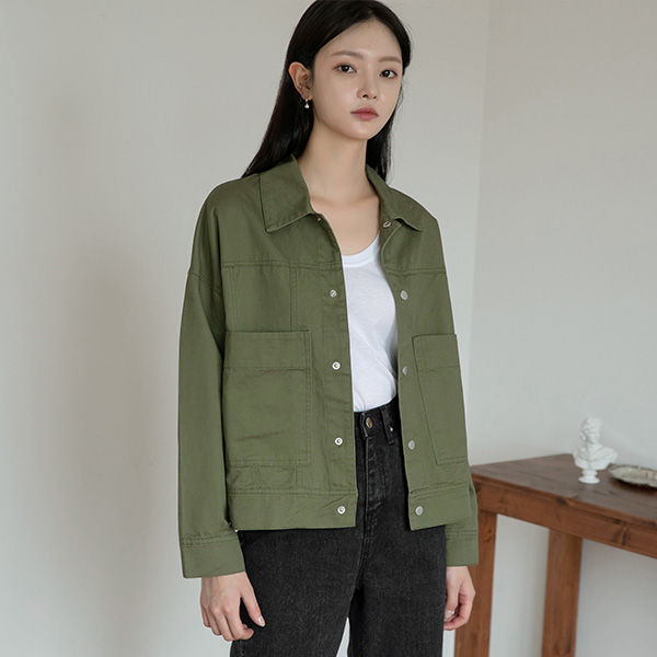 (JK-2304) Casual Pocket Jacket