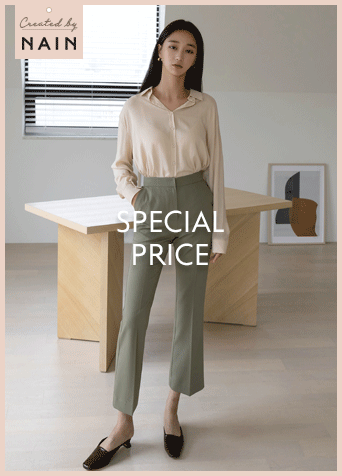 (T-5512) Slim wide neck tee Korea