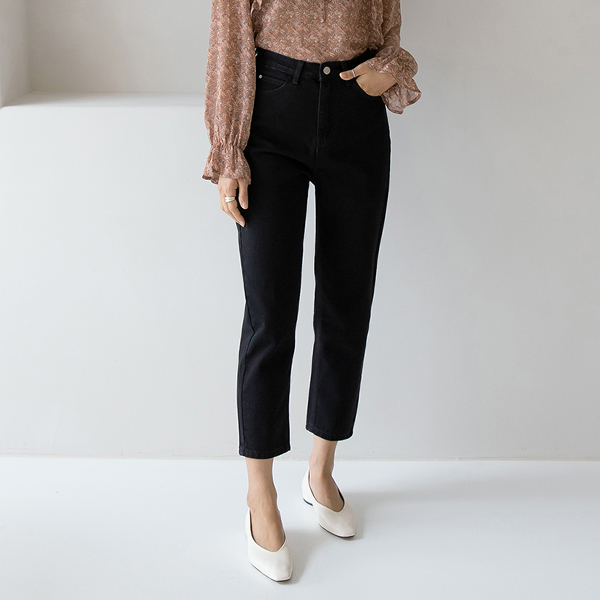 (PT-4418) Casual Boyfriend Denim Pants