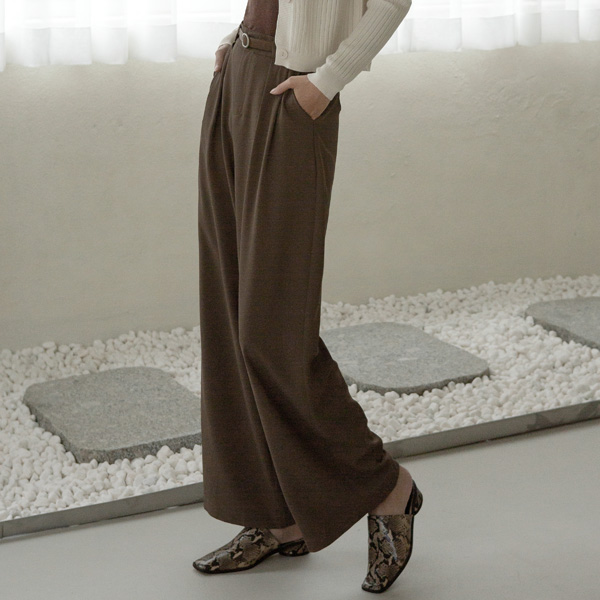 (PT-4451)Modern Belted Set Pants S