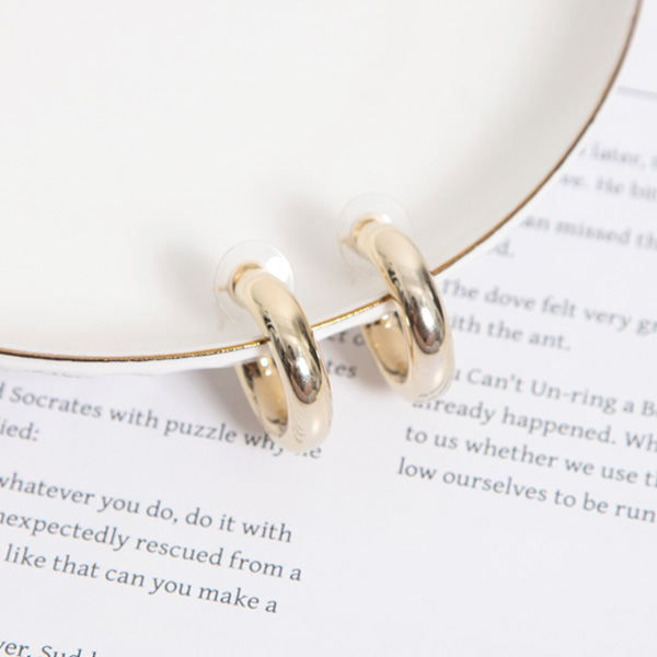 (E-1482) Modern Ring Earrings