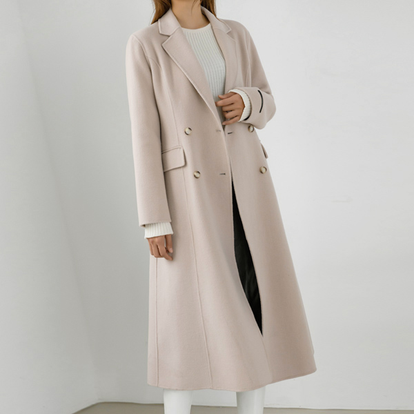 (CT-1312)Wool Double Handmade Coat
