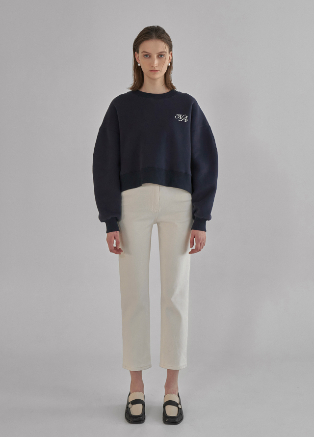 (T-5451) Metal Half Neck Golji Knit Korea