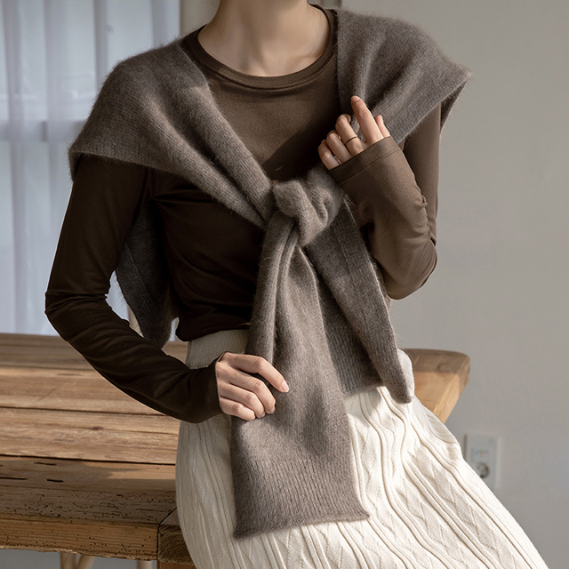 (NT-5578)N-Effect Soft Fit Slim Tee