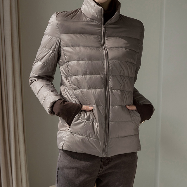 (N-JP-425) Eneffect High Neck Light Down Jumper S