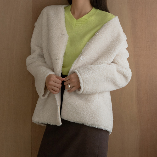 (JK-2385) Buckle Strap Back Set Jacket S