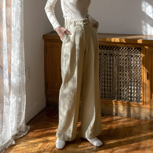 (PT-4487) Cotton Tutu Wide Pants