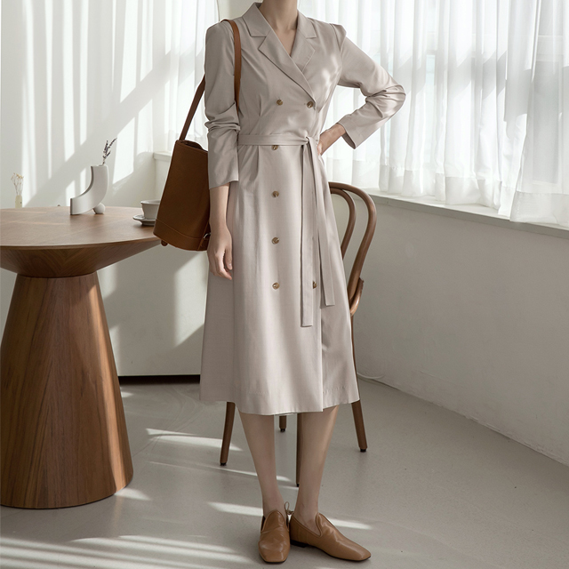 (OP-5342) Modern Double Button One Piece S