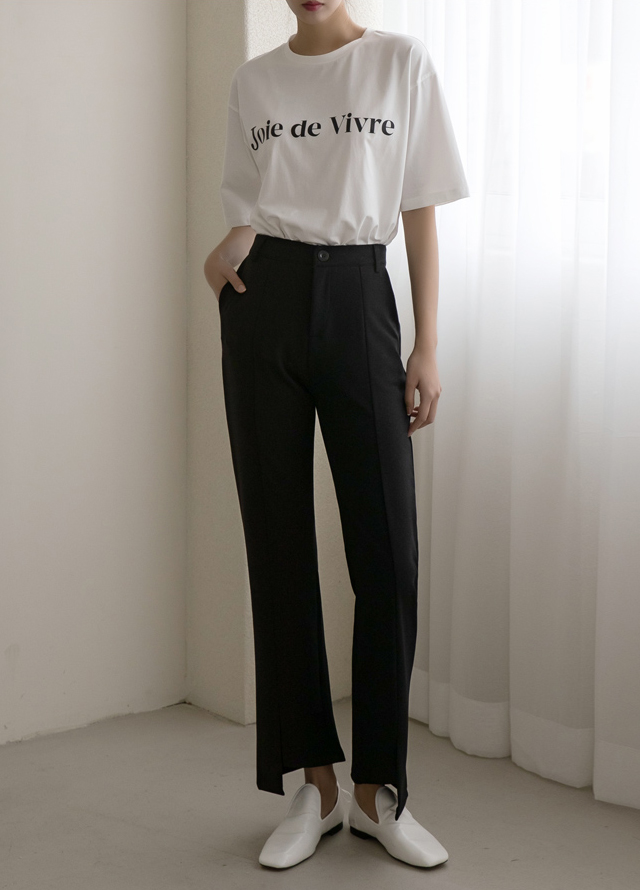 (T-5157) Light Boxy Fit Tee Korea