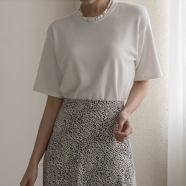 (T-5961) Daily Long Slim Tee