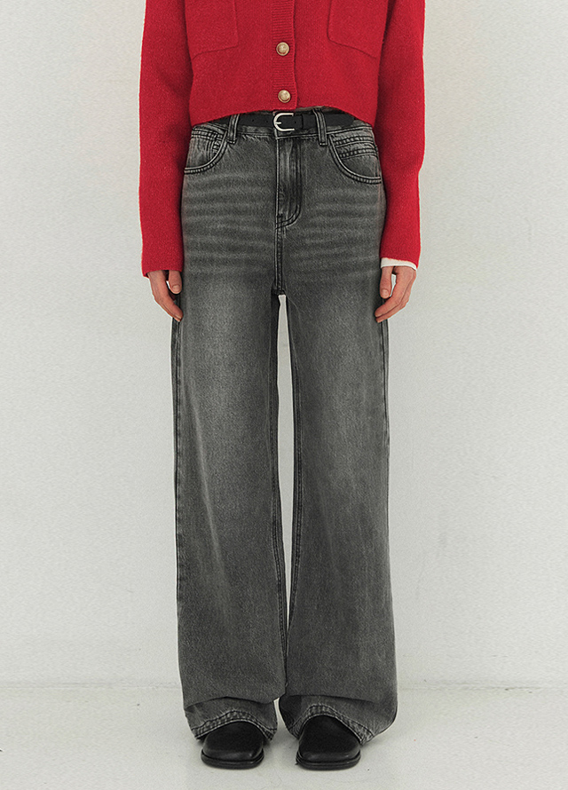 (JK-2873) Roe Check Set-up Crop Tailored Jacket Korea