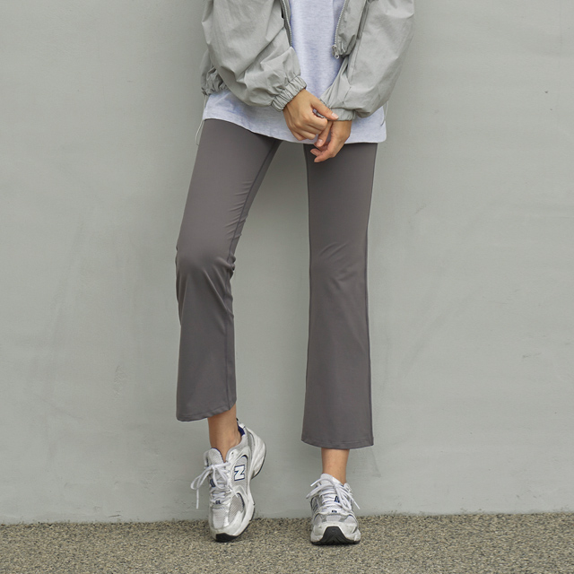 (LS-0003)ENEFECT SOFT SLIM BOOT CUT LEGGINGS