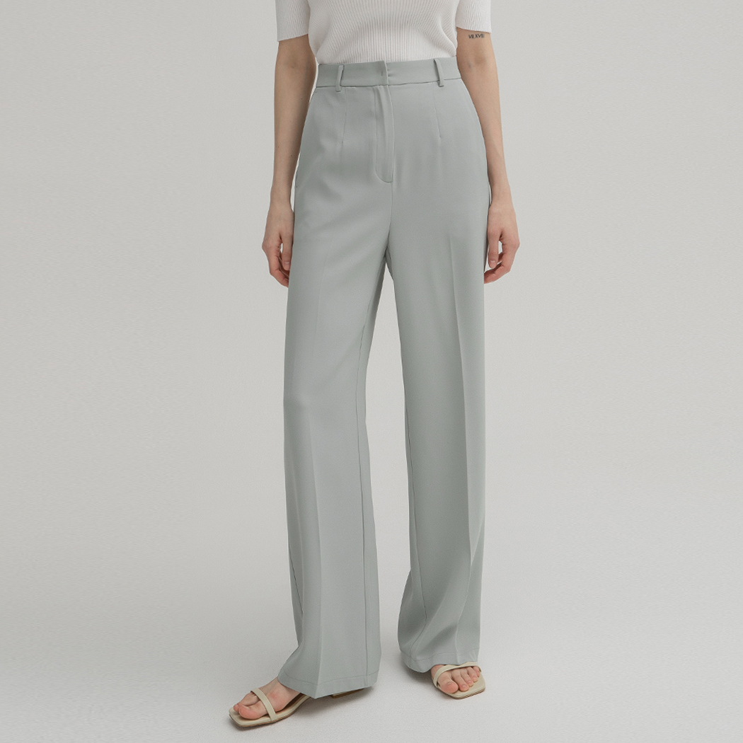 (PT-4682) Cool Fresh Set Up Slim Wide Pants