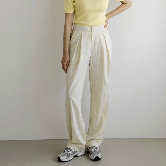 (PT-4926) Light Fabric Slacks Pants