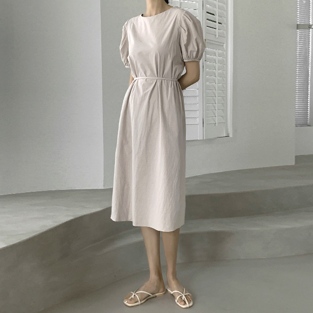 (OP-5700) Cotton Puff String One Piece S