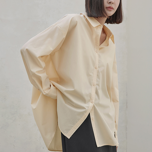 (BL-3817) Unique Overfit Shirt