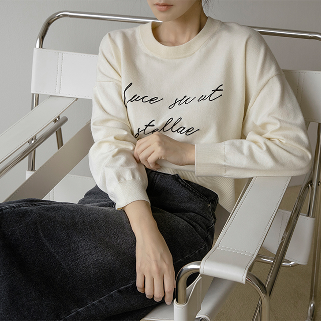 (T-6026) Overfit Crop Stella Knit