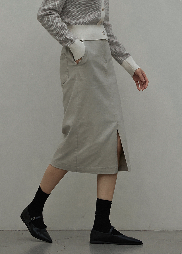 (CD-1768)Volume sleeve rib knit cardigan Korea