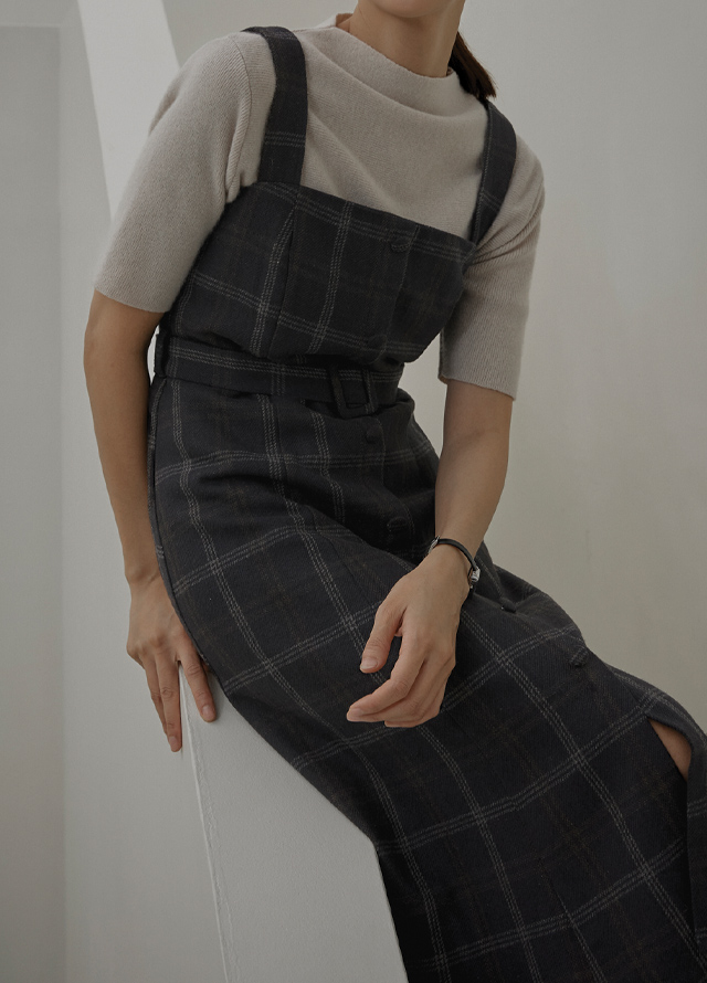 (T-6232) Daily Semi Overfit Mock Tee Korea