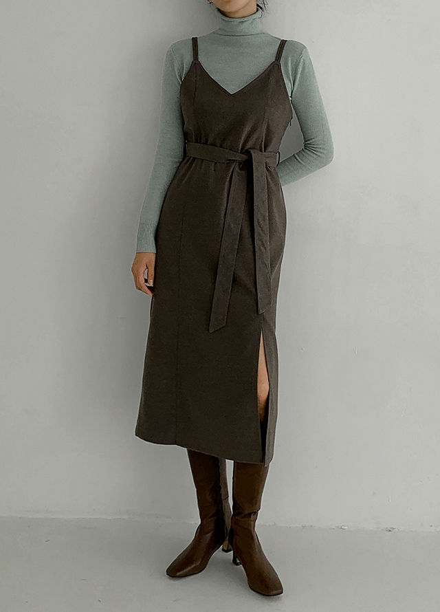 (T-6020)Hairy Turtleneck Knit Korea